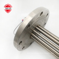 Hot sale electrical resistance heating tube 110v electric flange immersion heater element